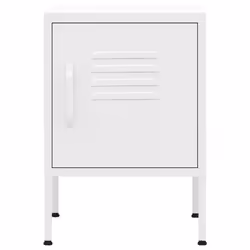 VidaXL 336215 Table de nuit et table de chevet Blanc