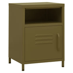 VidaXL 336216 Table de nuit et table de chevet Olive