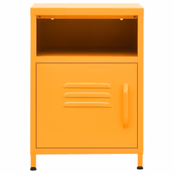VidaXL 336218 Table de nuit et table de chevet Jaune