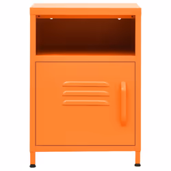 VidaXL 336219 Table de nuit et table de chevet Orange