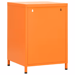 VidaXL 336219 Table de nuit et table de chevet Orange - Vue supplémentaire 5