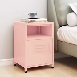 VidaXL 336220 Table de nuit et table de chevet Rose