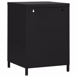 VidaXL 336223 Table de nuit et table de chevet Noir - Vue supplémentaire 5