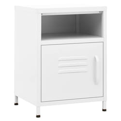 VidaXL 336224 Table de nuit et table de chevet Blanc