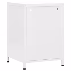 VidaXL 336224 Table de nuit et table de chevet Blanc - Vue supplémentaire 5