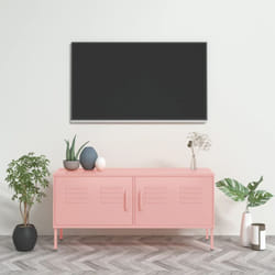 Meuble tv Rose 105x35x50 cm Acier Vidaxl