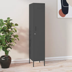 Vidaxl - Armoire à casiers Anthracite 35x46x180 cm Acier