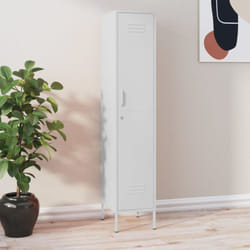 Armoire à casiers Blanc 35x46x180 cm Acier - Vidaxl
