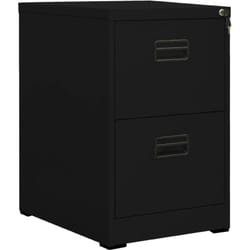 Vidaxl - Classeur Noir 46x62x72,5 cm Acier