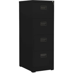 vidaXL Classeur Noir 46x62x133 cm Acier