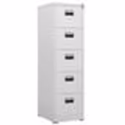 vidaXL Classeur Gris clair 46x62x164 cm Acier