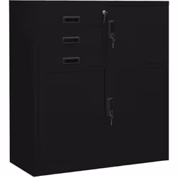 Cette armoire de bureau, avec un design de meuble de classement typique, est idéale pour le stockage de fichiers. Cette armoi ...