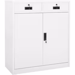 Cette armoire de bureau, avec un design de classeur typique, est idéale pour le rangement des dossiers. Cette armoire de bure ...