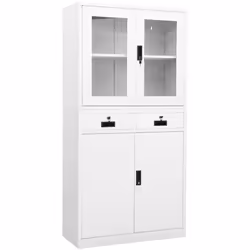 Cette armoire de bureau, avec un design de classeur typique, est idéale pour le rangement des dossiers. Cette armoire de bure ...