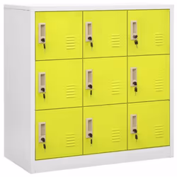 Cette armoire à casiers a un design moderne, qui sera un excellent supplément décoratif à n'importe quelle pièce ou espace de ...