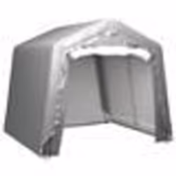 vidaXL Tente de rangement 240x240 cm Acier Gris - TU