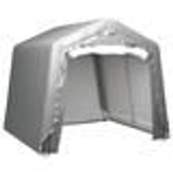 vidaXL Tente de rangement 240x240 cm Acier Gris - TU