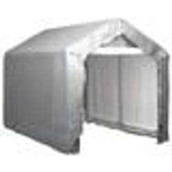 vidaXL Tente de rangement 180x300 cm Acier Gris - TU