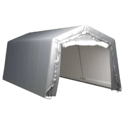 vidaXL Tente de rangement 300x600 cm Acier Gris - TU