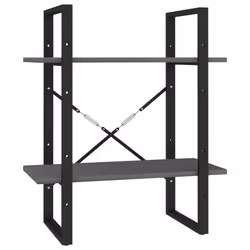 VidaXL 806444, Gris, Métal, Bois, Bois de pin, 600 mm, 300 mm