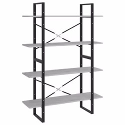 VidaXL 806481, Gris, Métal, Bois, 1000 mm, 300 mm, 1400 mm