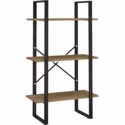 Cette étagère de rangement en bois est un complément idéal à votre espace de vie. Fabriquée en bois de pin massif, elle a un  ...