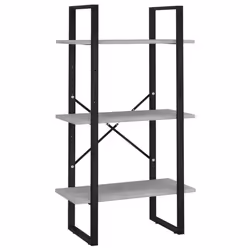 VidaXL 806521, Gris, Métal, Bois, 600 mm, 300 mm, 2100 mm