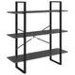 vidaXL Bibliothèque gris 100x30x105 cm bois d’ingénierie - TU