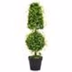 vidaXL Plante de buis artificiel avec pot Vert 100 cm - TU