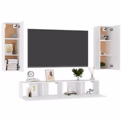 VidaXL 3074454 Support TV et centre de divertissement