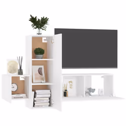 VidaXL 3078654 Support TV et centre de divertissement
