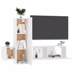 VidaXL 3078655 Support TV et centre de divertissement