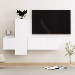VidaXL 3078656 Support TV et centre de divertissement