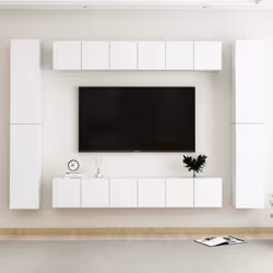 VidaXL 3078665 Support TV et centre de divertissement