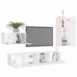 VidaXL 3078678 Support TV et centre de divertissement