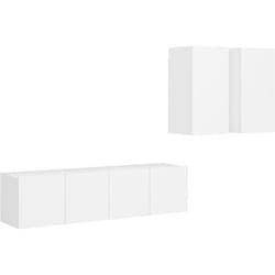 Vidaxl - Ensemble de meubles tv 4 pcs Blanc Bois d'ingénierie