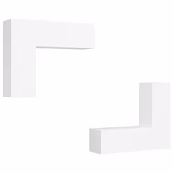 VidaXL 3078689, Blanc, Bois, Bois, 800 mm, 1 pièce(s)
