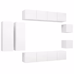 VidaXL 3078705, Blanc, Bois, Bois, 800 mm, 300 mm, 300 mm