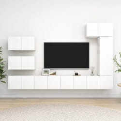 Vidaxl Ensemble de Meubles TV - Blanc