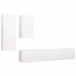 VidaXL 3078732, Blanc, Bois, Bois, 800 mm, 300 mm, 300 mm