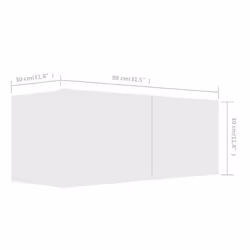 VidaXL 3078732 Support TV et centre de divertissement - Vue supplémentaire 7