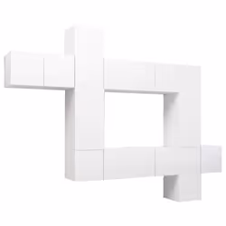 VidaXL 3078737, Blanc, Bois, Bois, 600 mm, 10 pièce(s)