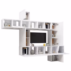 VidaXL 3078737 Support TV et centre de divertissement