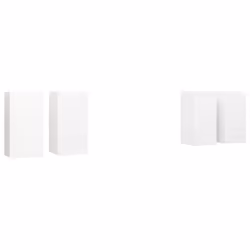 VidaXL 3078740, Blanc, Bois, Bois, 305 mm, 300 mm, 600 mm