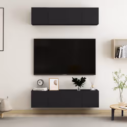 VidaXL 3078745 Support TV et centre de divertissement