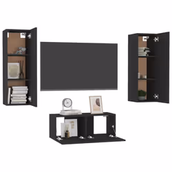 VidaXL 3078763 Support TV et centre de divertissement