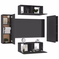 VidaXL 3078771 Support TV et centre de divertissement