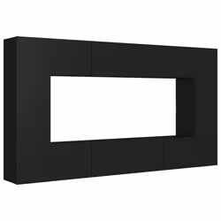 VidaXL 3078775, Noir, Bois, Bois, 1000 mm, 300 mm, 300 mm