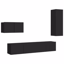 VidaXL 3078783, Noir, Bois, Bois, 900 mm, 1 pièce(s)