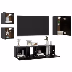 VidaXL 3078800 Support TV et centre de divertissement